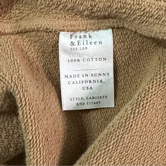 Frank & Eileen Camel Audrey Funnel Neck Capelet One Size Drapey Layering - Picture 8 of 8